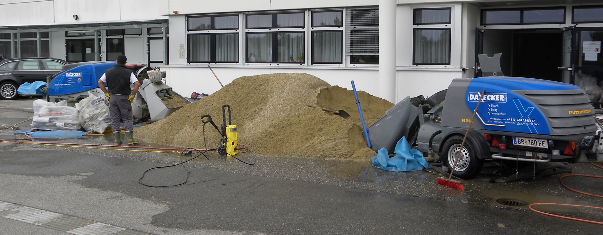 Daxecker Estrich Betontechnik aus Mattighofen